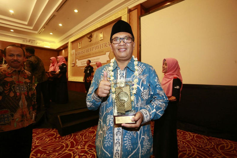 Kota Bandung Mendapatkan Penghargaan Kawastara Pawitra