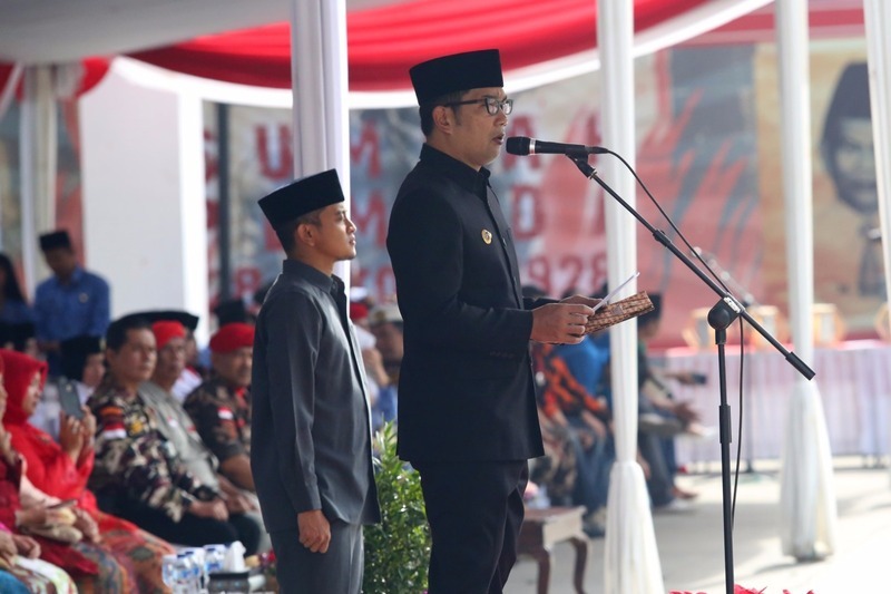 Upacara Peringatan Hari Sumpah Pemuda ke-88 Tingkat Kota Bandung
