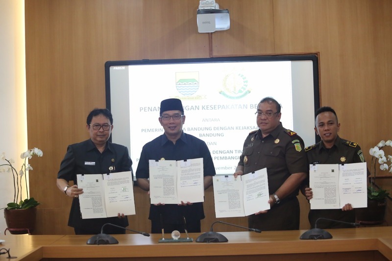 Kesepakatan Bersama Pemerintah Kota Bandung, Kejaksaan Negeri Bandung, dan TP4D