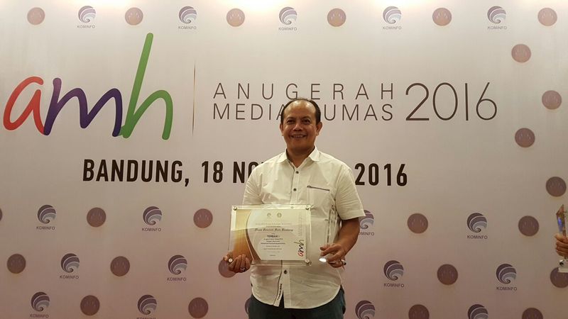 Diskominfo Kota Bandung Sabet Dua Penghargaan AMH 2016
