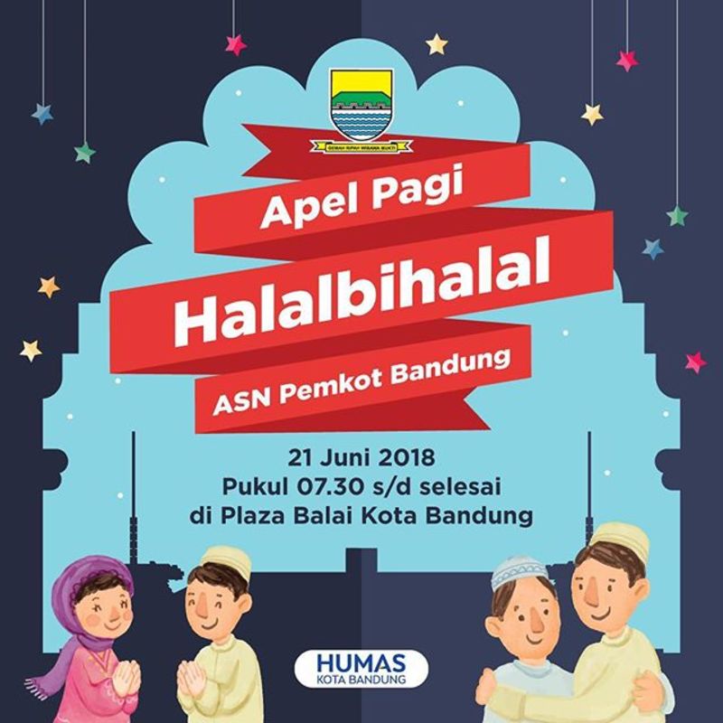 Apel Pagi & Halal Bihalal ASN Pemkot Bandung