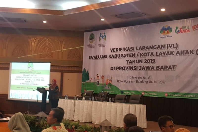 18 Kabupaten/Kota di Jawa Barat Ikuti Verifikasi Lapangan Evaluasi KLA Tahun 2019