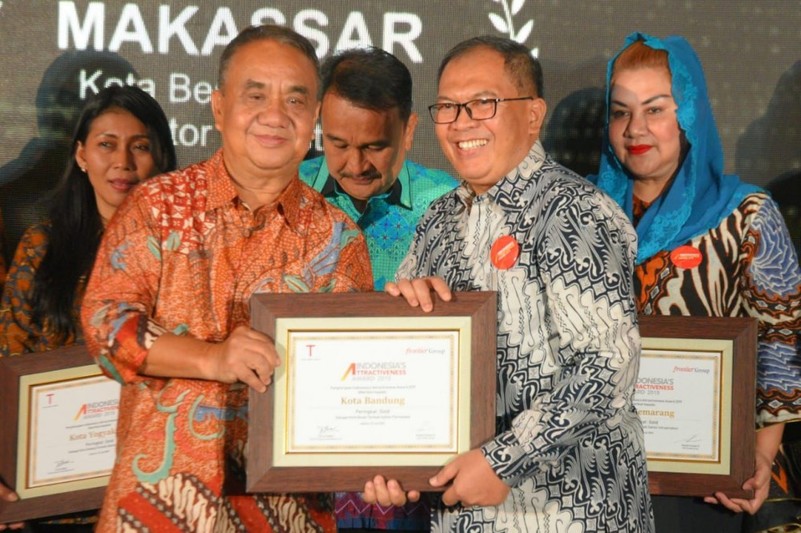Kota Bandung Raih Penghargaan IAA 2019 Kategori Pariwisata