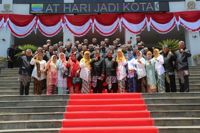 Rapat Paripurna Hari Jadi ke-209 Kota Bandung