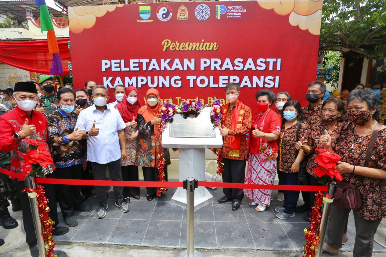 Resmi! Kota Bandung Kini Punya Lima Kampung Toleransi