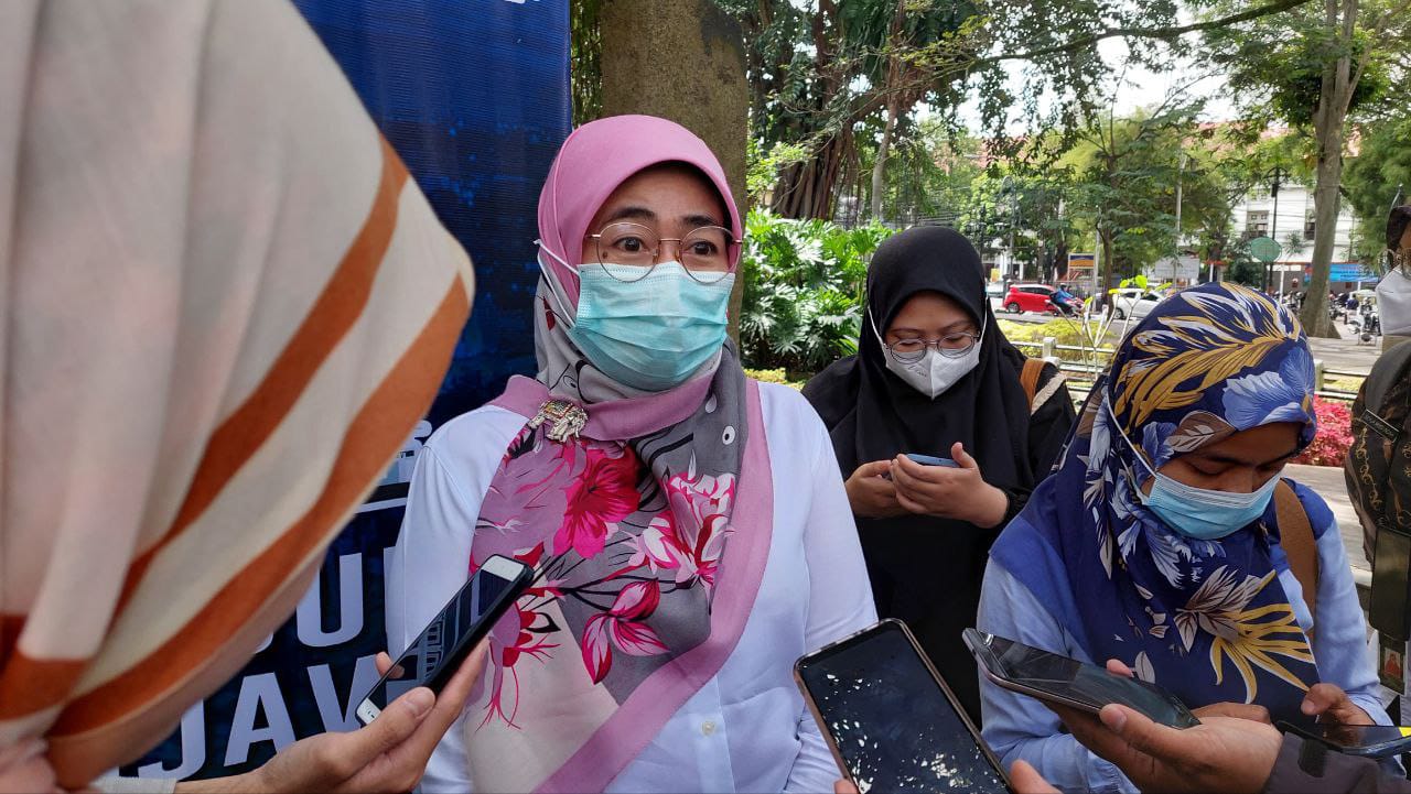 Kepala Bidang Pencegahan dan Pengendalian Penyakit Dinas Kesehatan (Dinkes) Kota Bandung, dr. Ira Dewi Jani