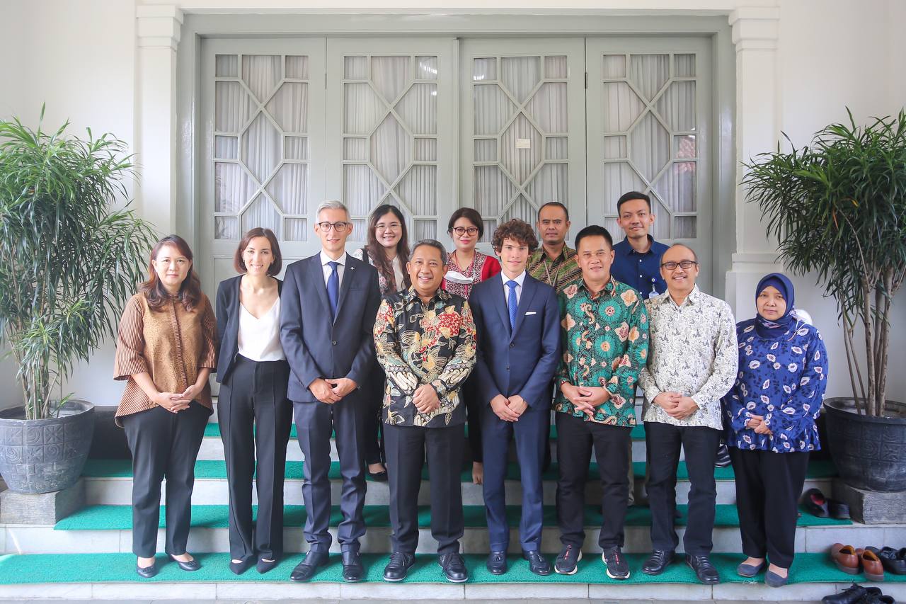 Wali Kota Bandung Yana Mulyana Menerima Delegasi Luar Negeri Milan Urban Food Policy Pact dalam Konferensi Internasional Ketahanan Pangan U20.