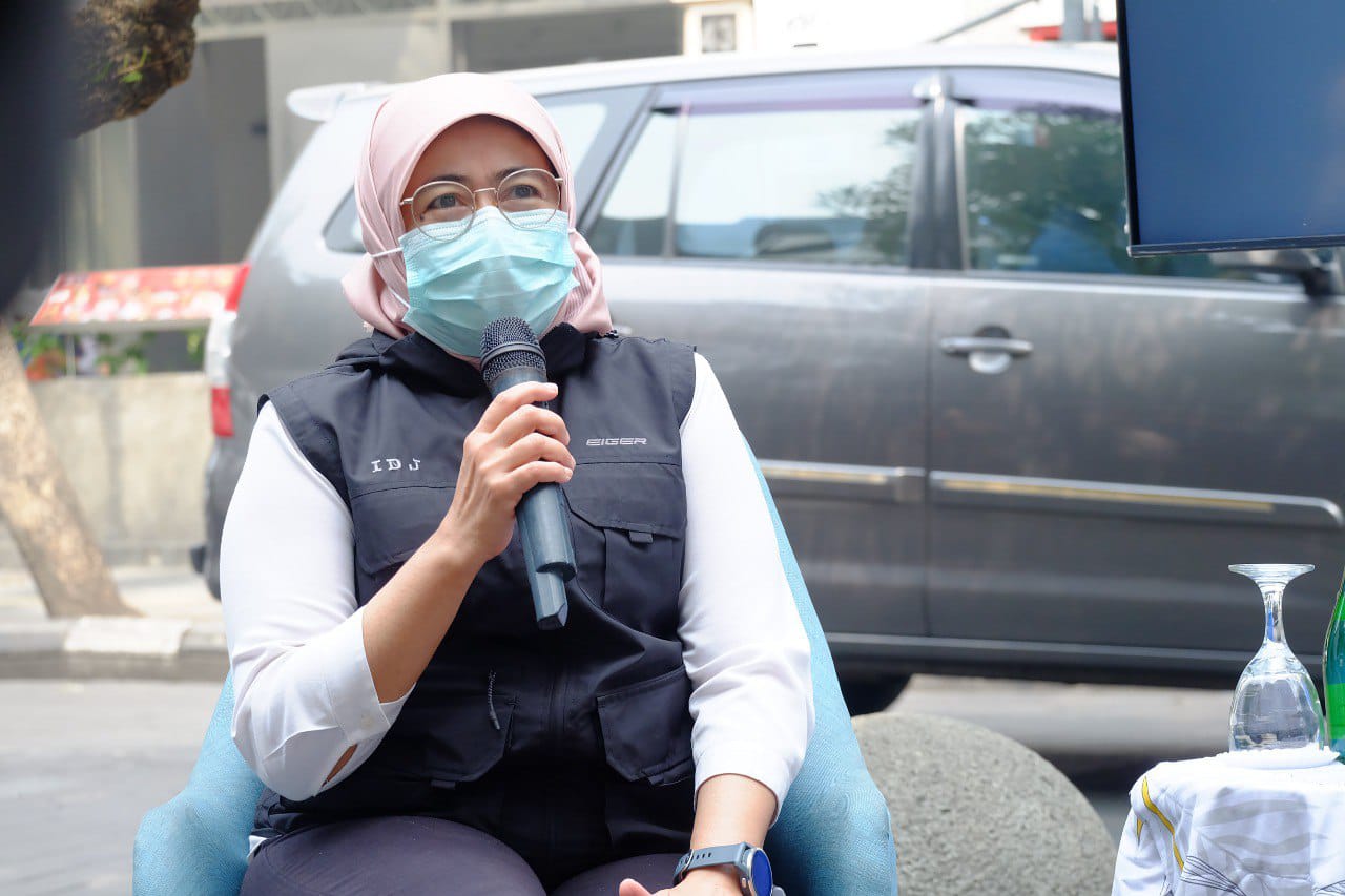 Kepala Bidang Pencegahan dan Pengendalian Penyakit Dinas Kesehatan (Dinkes) Kota Bandung dr. Ira Dewi Jani