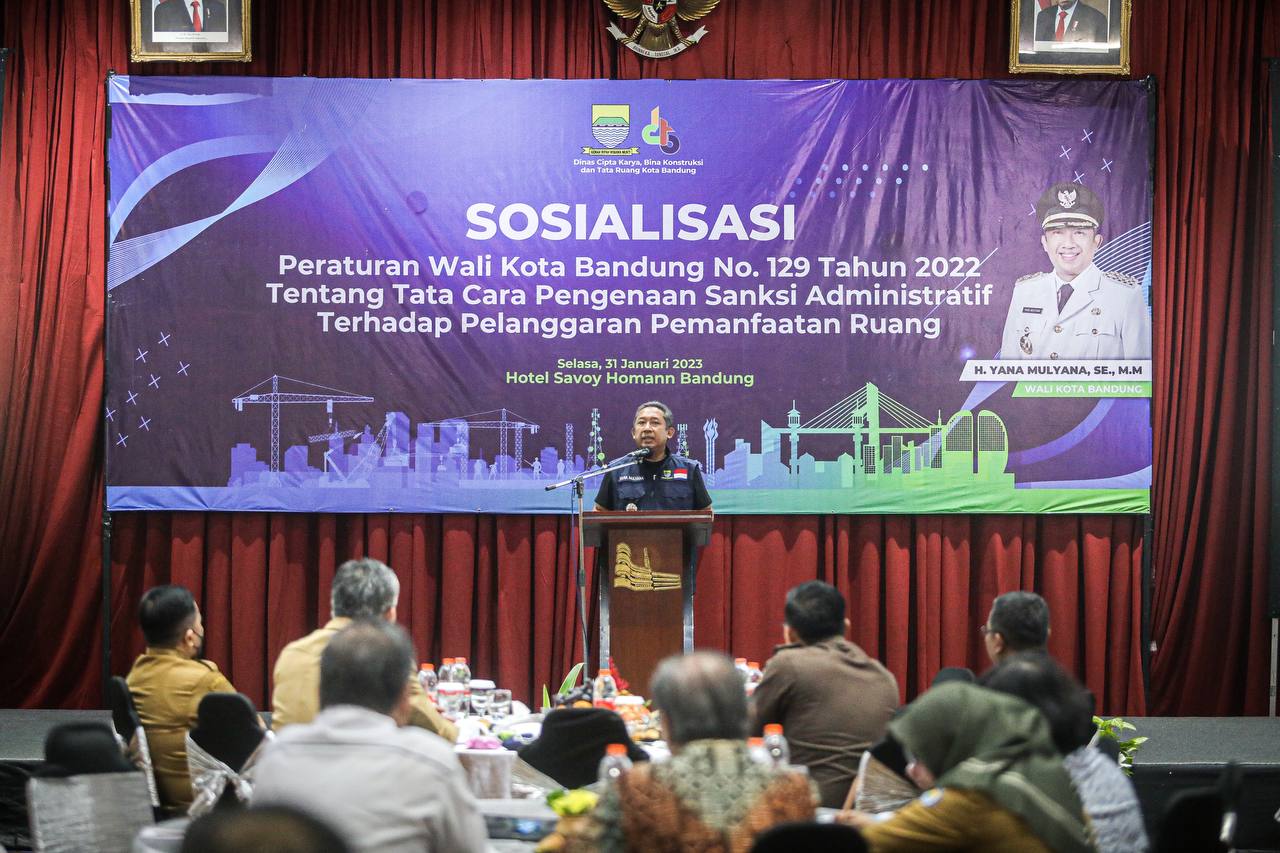 Tata Kota Bandung Lebih Rapi, Pemkot Sosialisasi Perwal Baru
