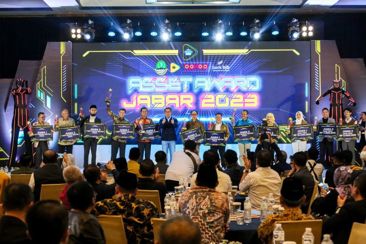 Asset Award 2023 Jabar, Pemkot Bandung Meraih Juara II